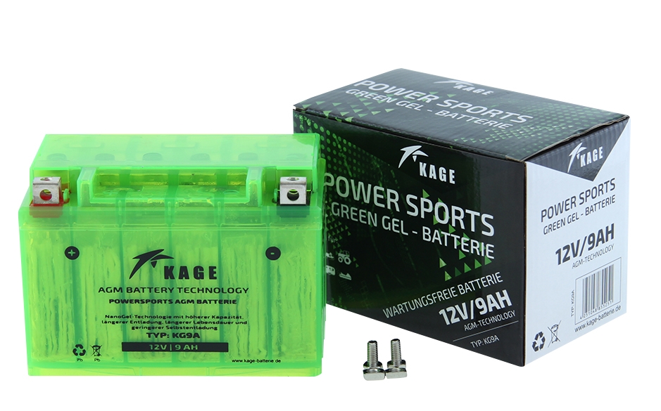 Kage Gel Batterien - Green Gel Series