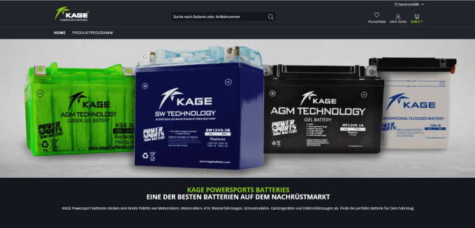 Kage Website in neuem Design - Perfekter Markenauftritt für PC, Tablett & Smartphone